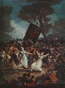 Francisco de Goya The Burial of the Sardine Spain oil painting artist